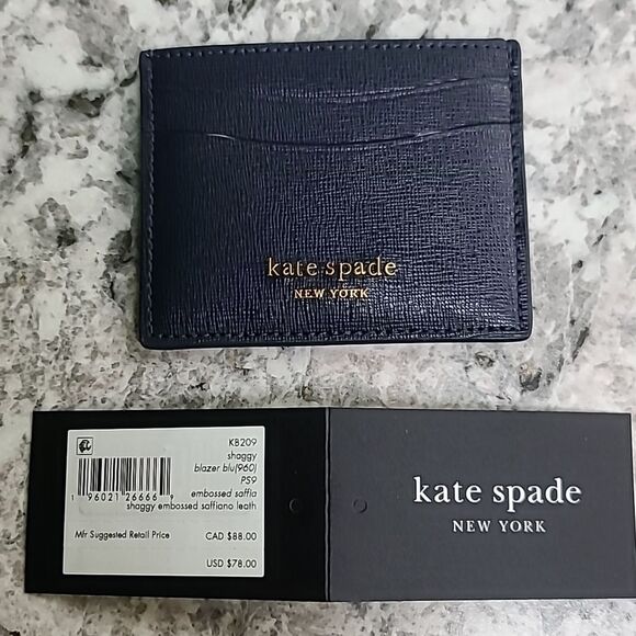 kate spade Shaggy Embossed Cardholder - Picture 11 of 11